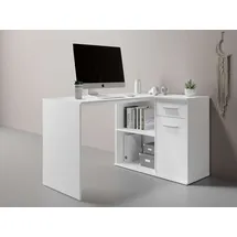 Home Affaire Eckschreibtisch Macon Weiß