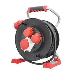 Bachmann Profi-CEE-Kabeltrommel H07RN-F 3G1.5 25m - Kabeltrommel - Kabeltrommel