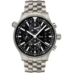 Sinn Instrumentelle Chronographen 900 Flieger 900.011 - schwarz,Stahl - 44mm