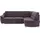 sit&more Ecksofa SIT & MORE "Cardoso L-Form", grau (anthrazit), B:250cm H:90cm T:175cm, Luxus-Microfaser (90% Polyester, 10% Polyamid);Flachgewebe (100% Polyester);Struktur (100% Polyester), Sofas, Ecksofa, mit Federkern, wahlweise mit Bettfunktion und Schubkasten