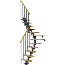 DOLLE Mittelholmtreppe Dublin 71 cm Holz/Metall