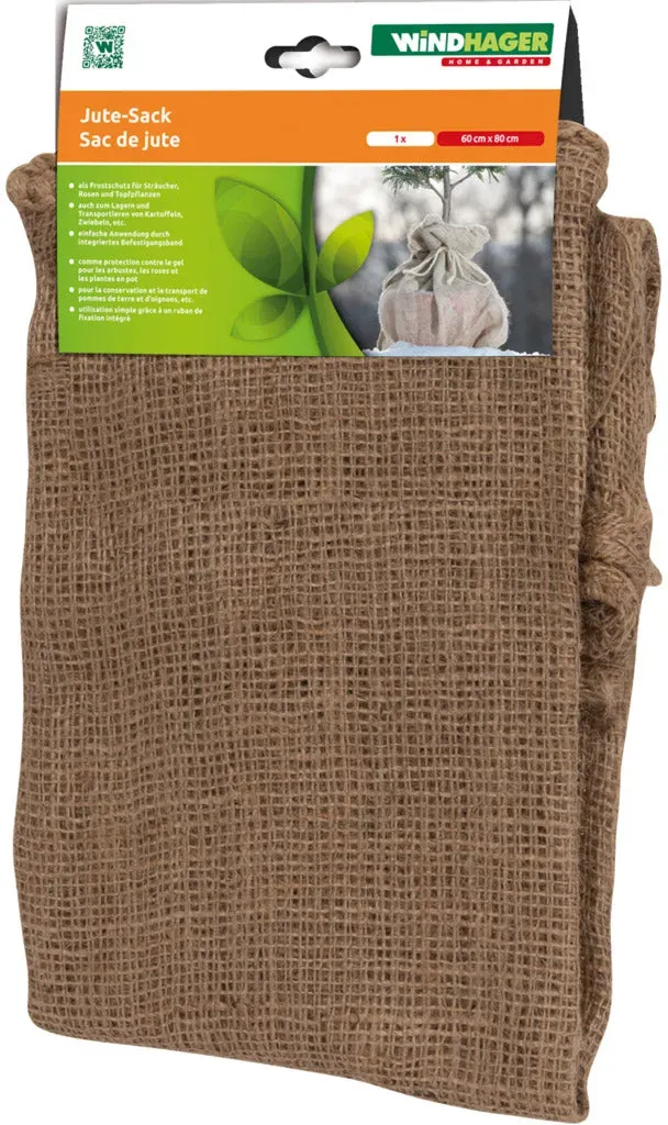 Jute-Sack - natur - 80 x 60 cm