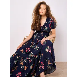 Apricot Maxikleid Blau 36