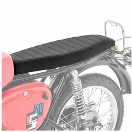 Craftride Sitzbank flach VS1 kompatibel mit Simson S50 S51 S70 Sitz schwarz