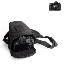 K-S-Trade Kameratasche für Nikon D780, Kameratasche Fototasche Schultertasche Umhängetasche Colt schwarz
