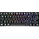 ISY IGK-5000-BK Mini Size, Gaming Tastatur , Mechanisch, Sonstiges, kabelgebunden, Schwarz