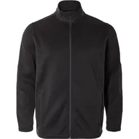 LIVERGY® Herren Jacke Strickfleece (Schwarz, 3XL(64/66))