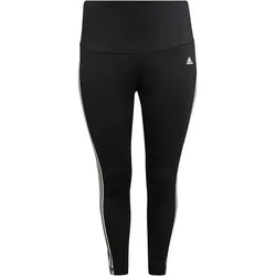 ADIDAS adidas Damen Designed To Move High-Rise, BLACK/WHITE, 4X