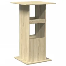 vidaXL Bartisch mit Ablagen 60 x 60 x 102 cm Braun