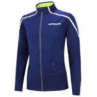 Airtracks Herren Thermo Fahrradjacke - Laufjacke AIR TECH Blau