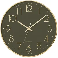 Atmosphera Silent Wanduhr 30,0 cm 30 rot/grün
