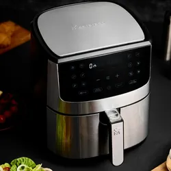 Masterpro - iRocket 800 6L 1800W Heißluftfritteuse mit LED-Touchscreen und Temperaturregelung