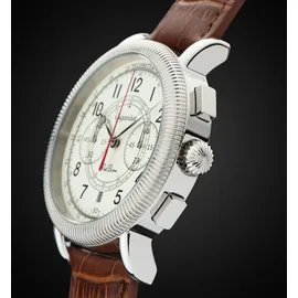 Gigandet Red Baron IV Edelstahl Leder 44 mm G19-001