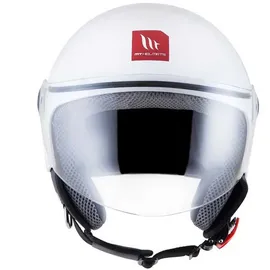 MT Helmets Street S Glossy Silver S