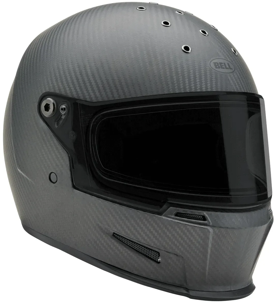 Bell Eliminator Carbon Solid Protint Mattschwarz Integralhelm - XS