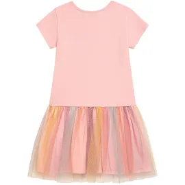 danamade Tüllkleid "DANAMADE Dresses DJANA", Mädchen, Gr. 134, rose, Oberteil: 95% Baumwolle, 5% Elasthan. Rock: 100% Polyester. Futter: 100% Polyester, Kleider