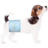 Einweg-Hundewindeln für Rüden, Flying Paws Windeln für Hunde, Rüdenwindel Passend für Taille 14-33 cm, XS, 20 Stück