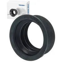 Tecuro Siphon-Gummimanschette für Abflussrohr Außen Ø 50 mm x