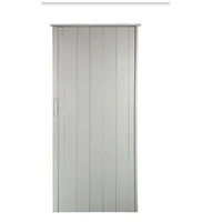 Standom Falttür Schiebetür 6 Farben H. 202 cm für Türbreite von 84 bis 109 cm st3 Neu (1 Karton, 1-St., 1 Set), teils vormontiert weiß 84 cm x 202 cm
