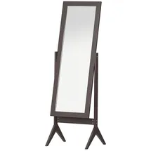 Homcom Standspiegel-B47 x T46 x H148 cm-Kaffee | Gr.: onesize