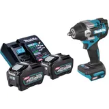 Makita TW 007 GT201 Akku Schlagschrauber 40 V max. 760 Nm 1/2'' Brushless + 2x Akku 5,0 Ah + Ladegerät