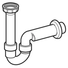 Geberit Rohrbogengeruchsverschluss Siphon 1 1/2" x 50 mm