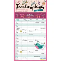 Korsch Familienplaner Vintage Zetteltasche 2026