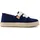 TOMS Carolina Lace UP navy beachside woven/fray 38