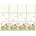 wall-art K&L Wall Art Fliesenaufkleber »Blumenwiese mit Vögeln«, selbstklebend