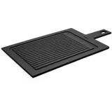 WOLL Schneidebrett-Set robust 1 25 x 49 cm Schwarz
