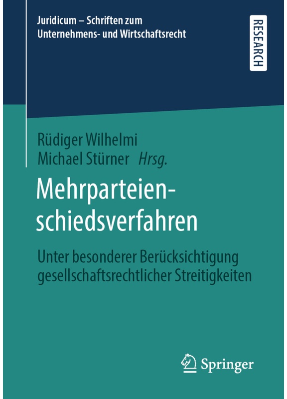 Juridicum - Schriften Zum Unternehmens- Und Wirtschaftsrecht / Mehrparteienschiedsverfahren, Kartoniert (TB)