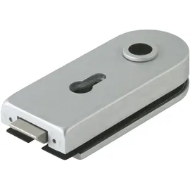 Dorma-Glas Glastürschloss Studio Rondo LM Silber 81020215099