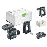 Festool CXS 18 inkl. 2 x 5,0 Ah + Systainer