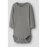 NAME IT Langarmbody NBMKAB LS BODY NOOS grau 50