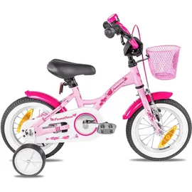 PROMETHEUS BICYCLES Hawk 12 Zoll RH 20 cm rosa/weiß