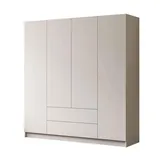 lookway Kleiderschrank AUREL 4D2SZ  beige