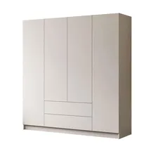 lookway Kleiderschrank AUREL 4D2SZ  beige