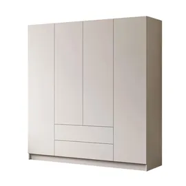 lookway Kleiderschrank AUREL 4D2SZ  beige