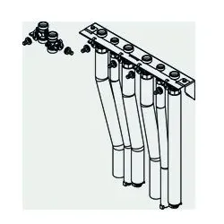 Viessmann Montagehilfe Aufputz nach oben 2C ZK06225
