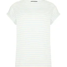 QS T-Shirt Blau/Weiß S