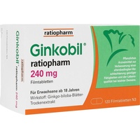 Ratiopharm Ginkobil ratiopharm 240 mg Filmtabletten 120 St.