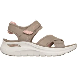 SKECHERS ARCH FIT 2.0 Sandale Damen Braun 37