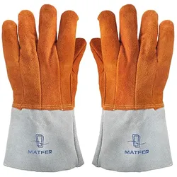 Matfer Hitzeschutz-Handschuhe aus Leder, kleines Modell (10cm) (773011)