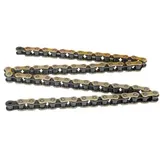 DID Übertragungskette 520VX3 X-Ring Gold/Schwarz 118 Links