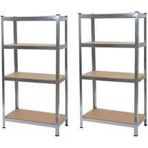 MCW Schwerlastregal D67 2er-Set Verzinkt