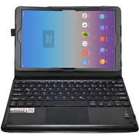 MQ21 für Galaxy Tab A 10.5 - Bluetooth Tastatur Tasche mit Touchpad für Samsung Galaxy Tab A 10.5 | Hülle mit Tastatur und Touchpad für Tab A LTE SM-T595, Tab A WiFi SM-T590 | Tastatur Deutsch QWERTZ