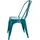 MID.YOU Stuhl, Petrol, Metall, konisch, 44x84x54 cm, stapelbar, Esszimmer, Stühle, Esszimmerstühle,