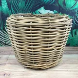 Van der Leeden DRYPOT® Rattan Grau Ø 68 cm - Sylter Körbe