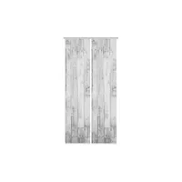 Vision Schiebegardine »LIZZA«, (2 St.), SET,SCHIEBEVORHANG,BAMBUS,DIGITALDRUCK, grau