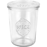Mambocat 18er Set Weck Gläser 850ml, 3/4L Sturzgläser mit